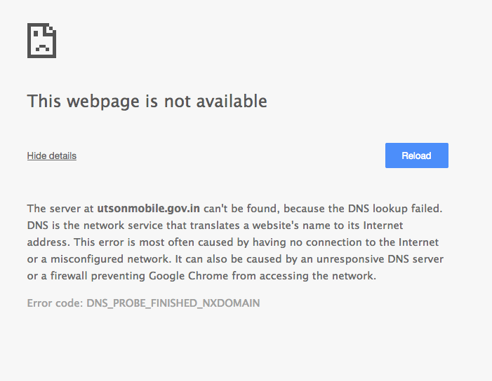 DNS_PROBE_FINISHED_NXDOMAIN Error Message.png